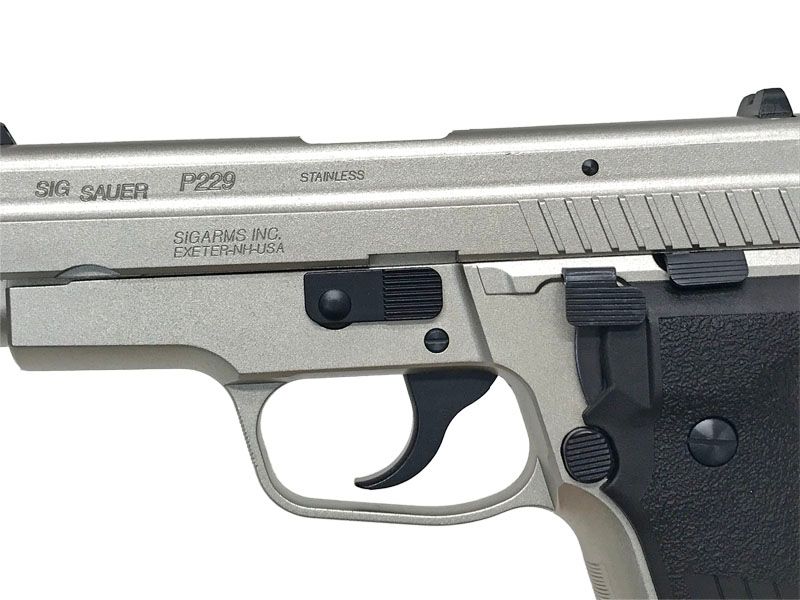 タナカ P 229 EVO 2 ウォームシルバーコーティング オールHW 発火モデルガン トイガン その他 モデルガン トイガン