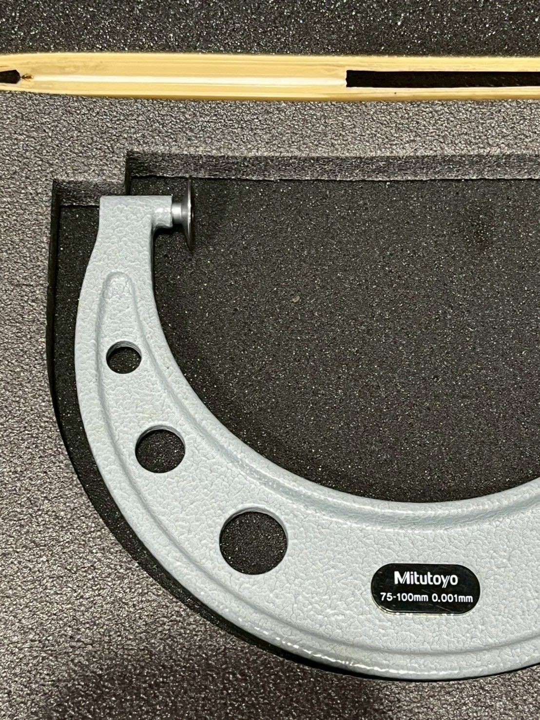 mitutoyo ミツトヨ デジマチック歯厚マイクロメーター 歯厚マイクロ GMA-100 DM No 323-514 75-100ｍｍ ｓ170