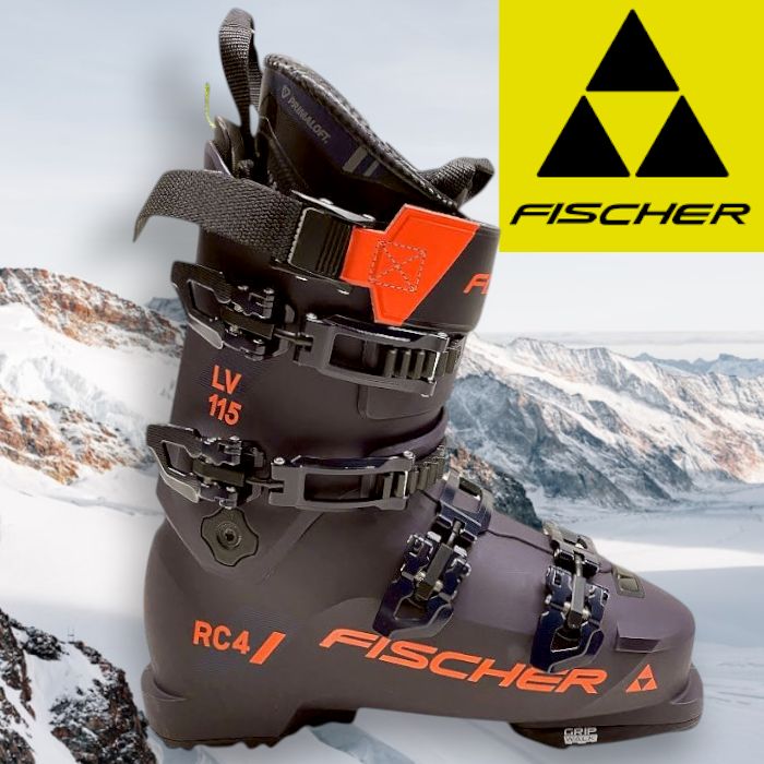 FISCHER フィッシャー RC 4 115 LV VAC GW バキューム グリップウォーク スキーブーツ ウィンタースポーツ ハイパフォーマンス スノー ブーツ 定価12 1万 U 05323 27 5 200 51209 s 03