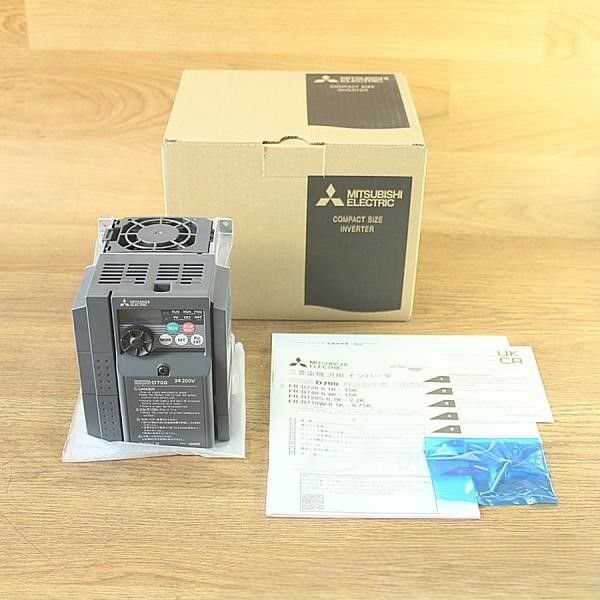 三菱 FR D 720 1 5 K インバータ 3相 200 V 2馬力