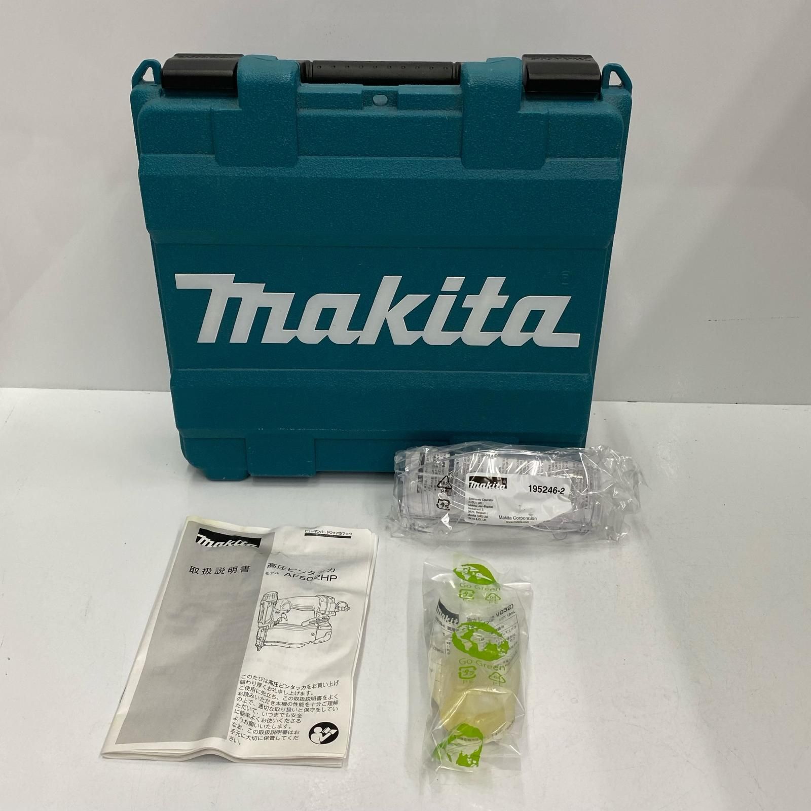  MAKITA マキタ 高圧ピンタッカ AF 502 HP レッド エアータッカー エアーツール
