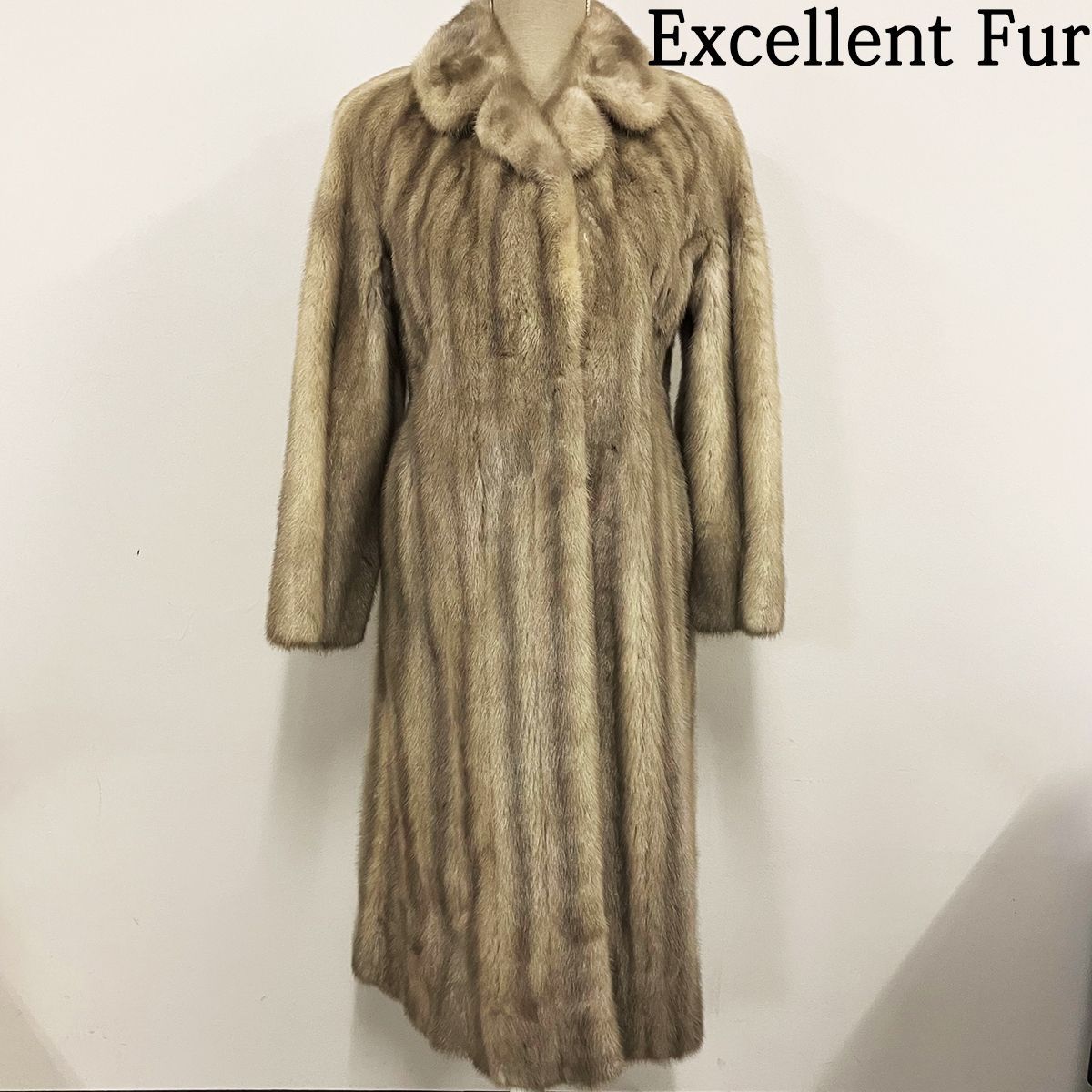Excellent Fur エクセレントファー 毛皮 サファイアミンク コート 
