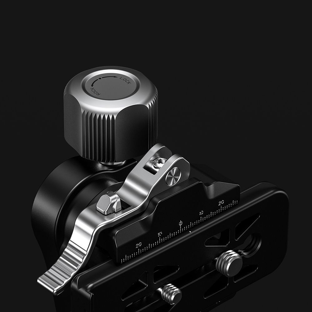  Leofoto レオフォト MPG 02 L レバー式ジンバル雲台 1 4 3 8インチ対応 アルカスイス互換 プレートPL 100付属 雲台 カメラアクセサリー