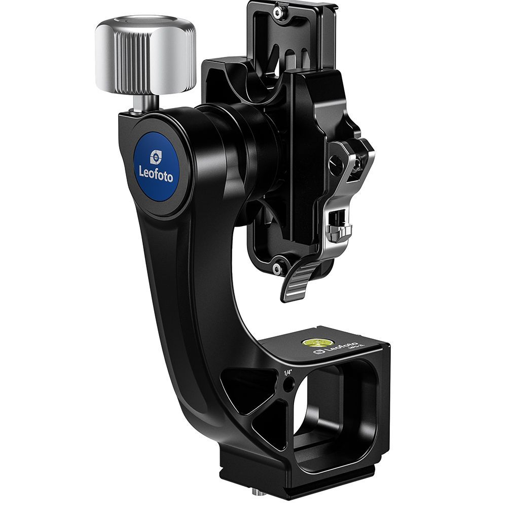 Leofoto レオフォト MPG-02 L レバー式ジンバル雲台 1 4 3 8インチ対応｜アルカスイス互換｜プレートPL-100付属