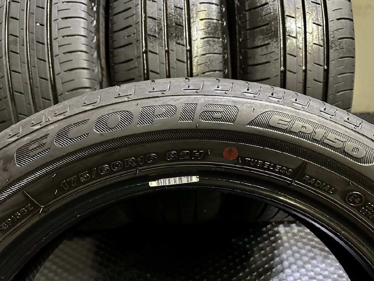  BS ECOPIA EP 150 175 60 R 16 16インチ 夏タイヤ 4本 20年製 ラクティス アクア クロスビー イグニス トレジア等 KTG 442 16インチ サマータイヤ ノーマルタイヤ