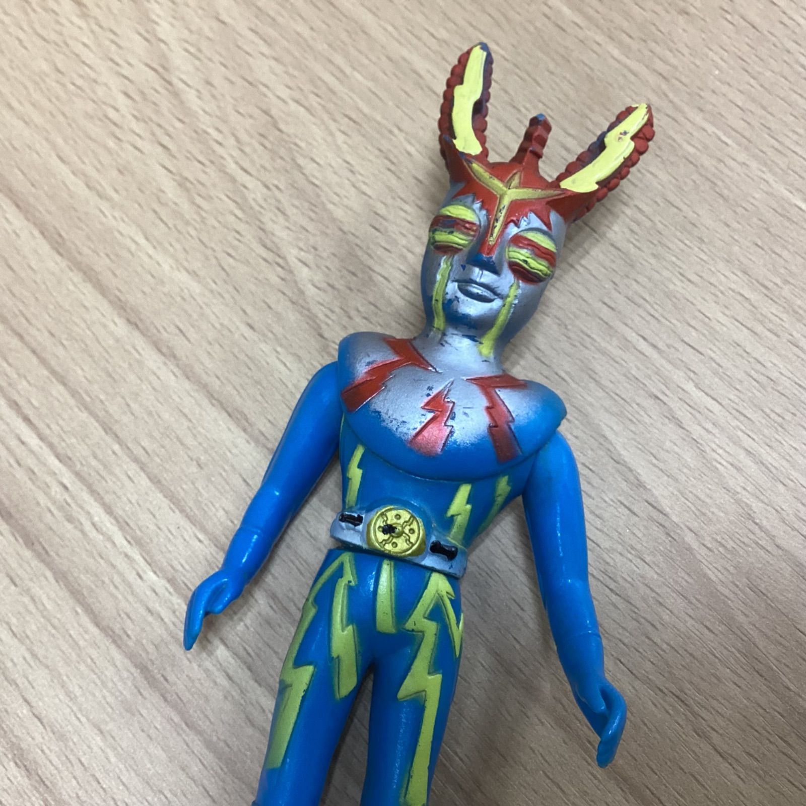 MA425 イナズマンポピー 石森プロ 東映NET レトロ ソフビ - メルカリ