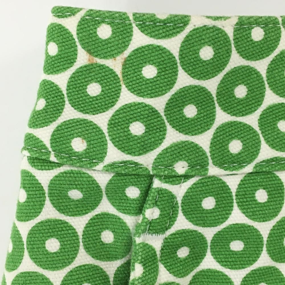 パーリーゲイツ スカート グリーン×白 総柄 レディース 2(L) ゴルフ