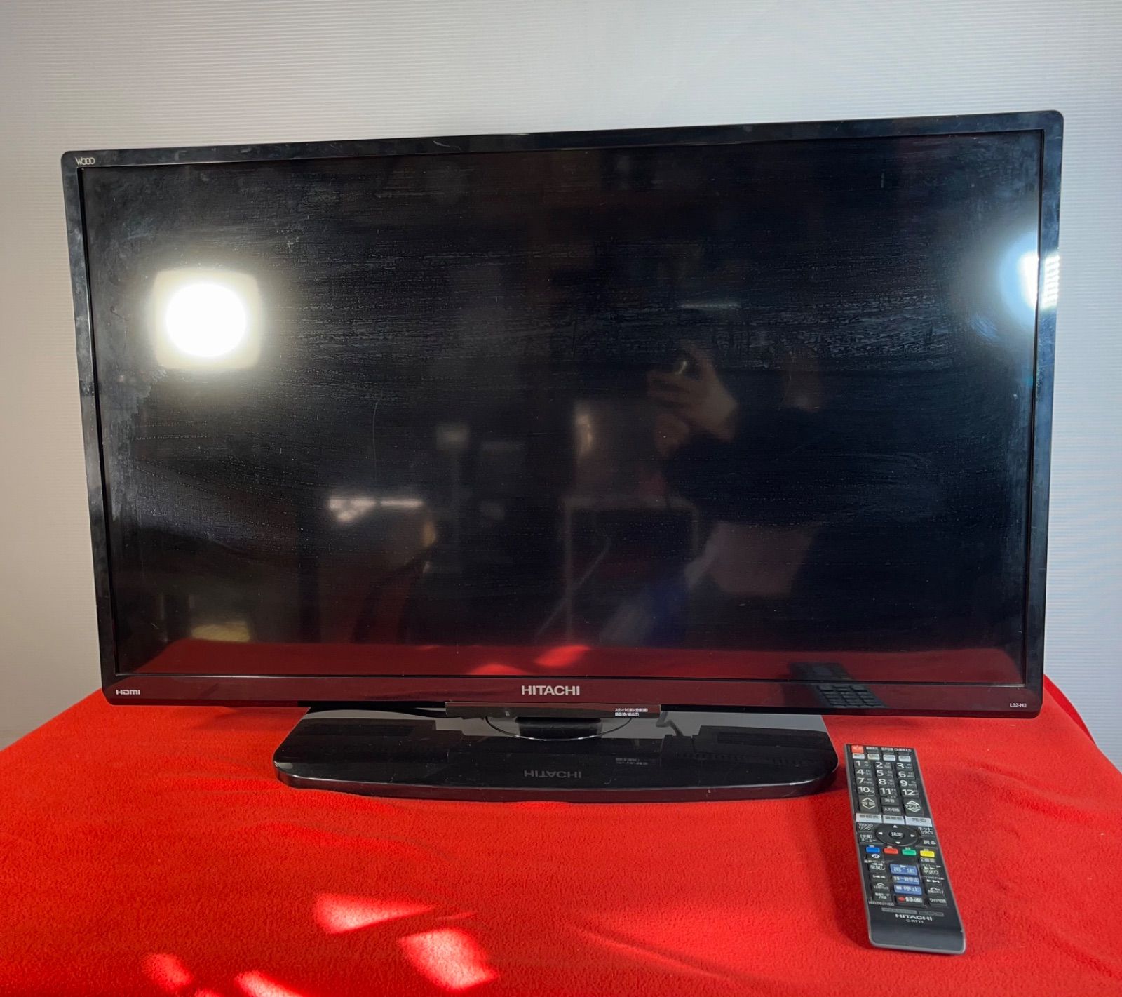 HITACHI テレビ 32インチ ハイビジョン リモコン付き 液晶テレビ 液晶 