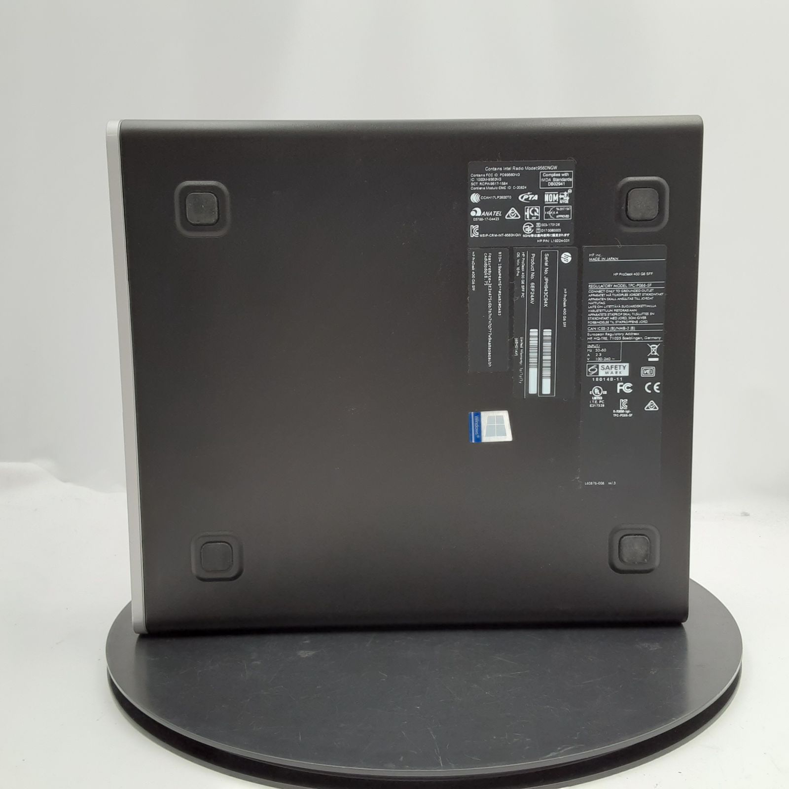 ☆外観スレあり/ジャンク☆HP ProDesk 400 G6 SFF [Core i5 9500 16GB