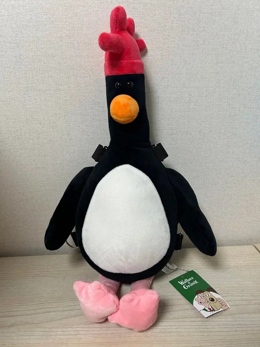 人気セール，格安 ウォレスとグルミット) マックグロー ぬいぐるみ 40cm バックパック バッグ (新品) その他