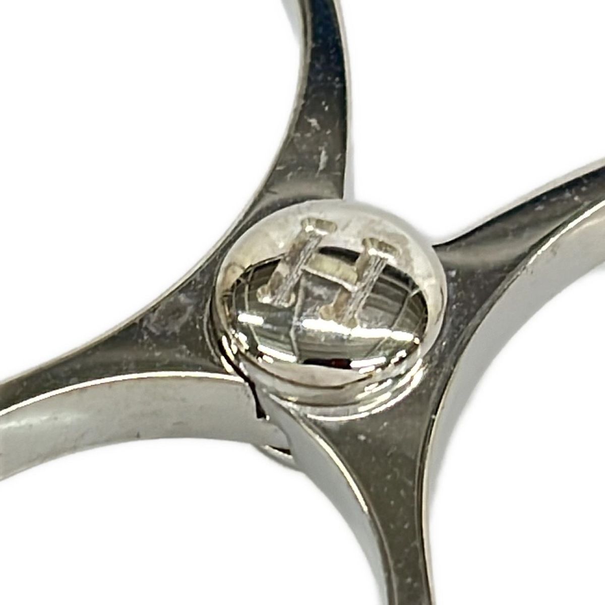 HERMES(エルメス) 小物美品 フィルー シルバー グローブホルダー