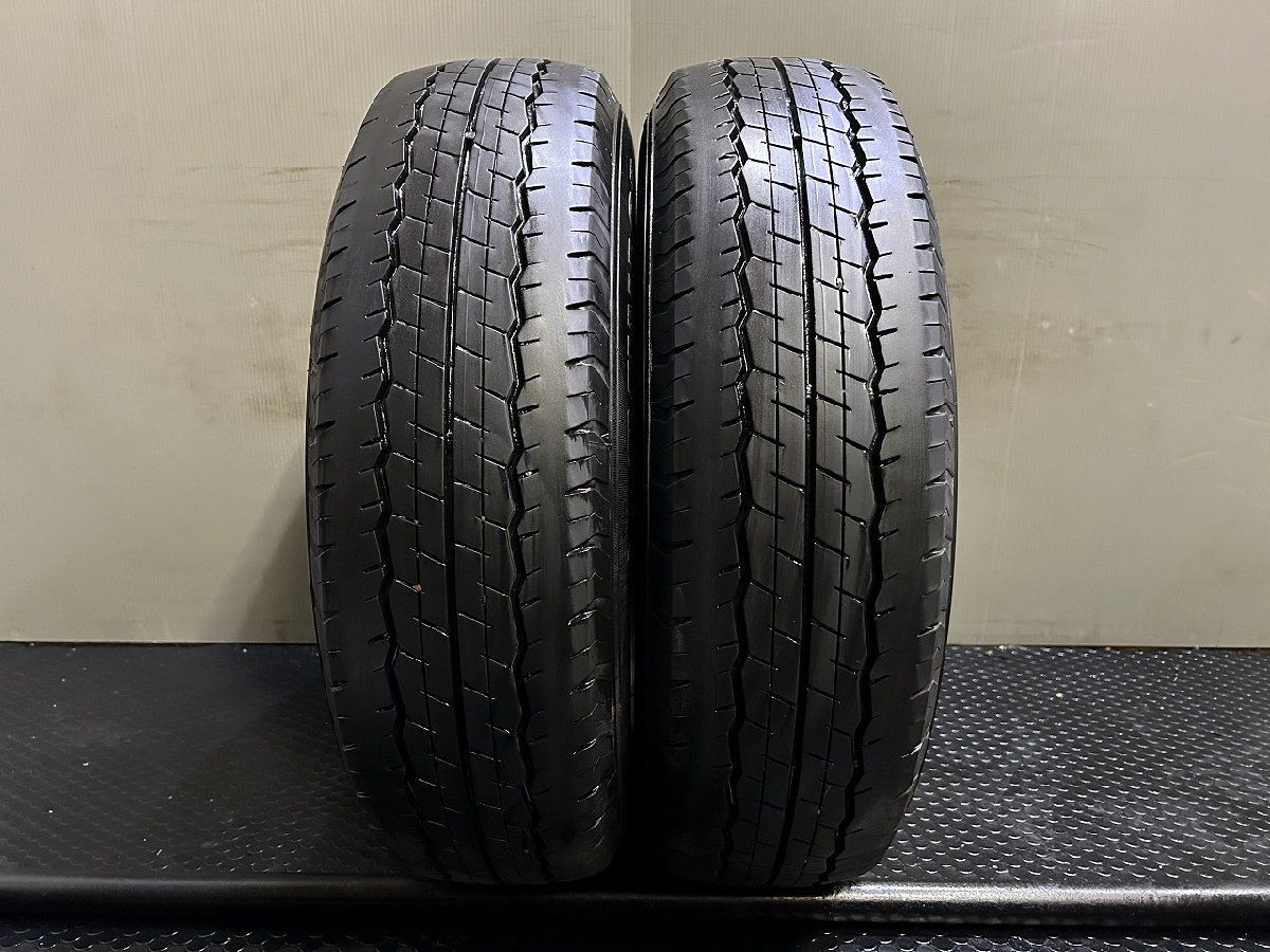 DUNLOP SP 175 N 195 80 R 15 107 105 LT 15インチ 夏タイヤ 22年製 2本 バリ溝 ハイエース キャラバン レジアス等 VTL 336