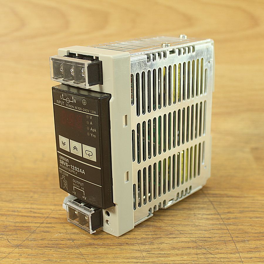  OMRON オムロン S 8 VS-12025 A パワーサプライ スイッチング電源 DC 24 V 120 W 電設工具 特殊工具