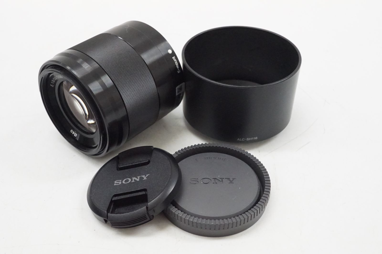 L 061927 ソニー SONY E 50㎜ F 1 8 OSS ブラック