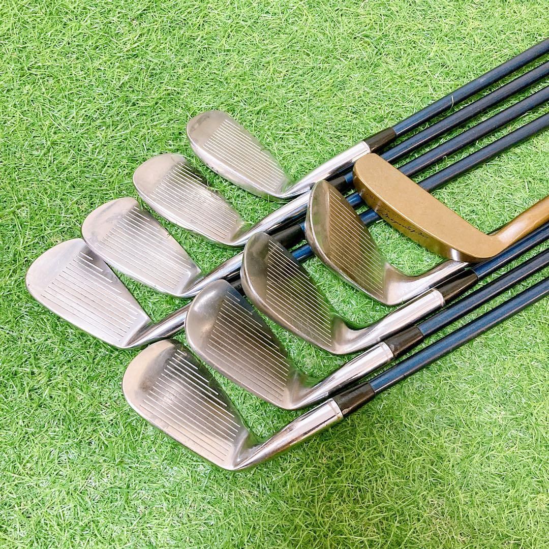 M1.ミズノ 初心者オススメ メンズセット 右利き 12本 ゴルフクラブ