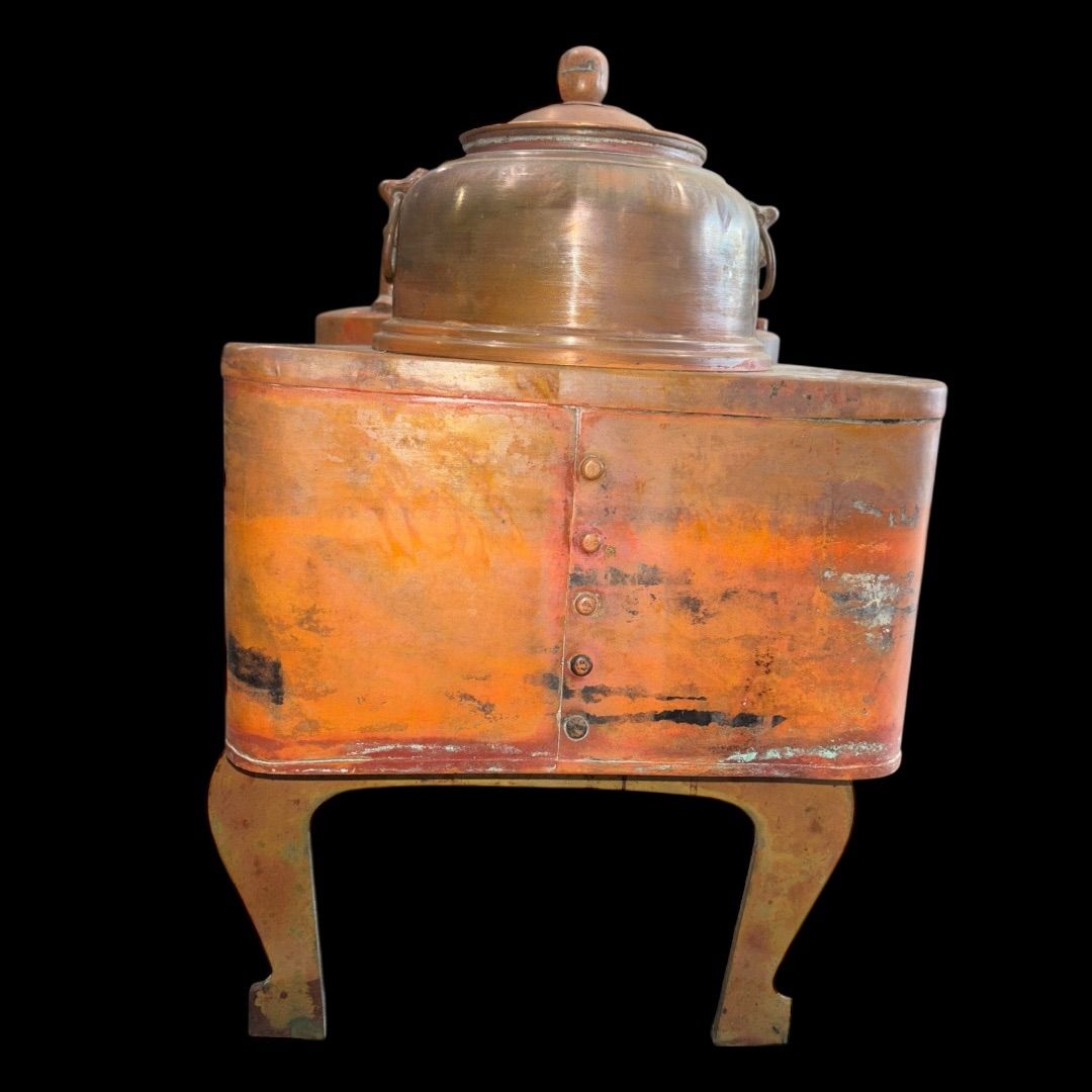 火消し壺 囲炉裏 昭和レトロ 古民具 古道具 ブロカント 銅 火消し壺 囲炉裏 昭和レトロ 古民具 古道具 ブロカント 銅