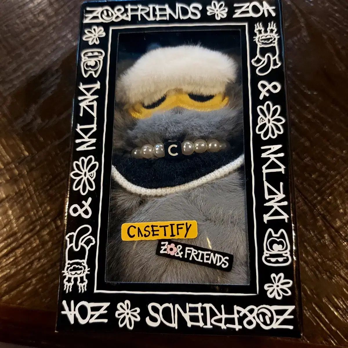 Casetify Zo Friends キーホルダー