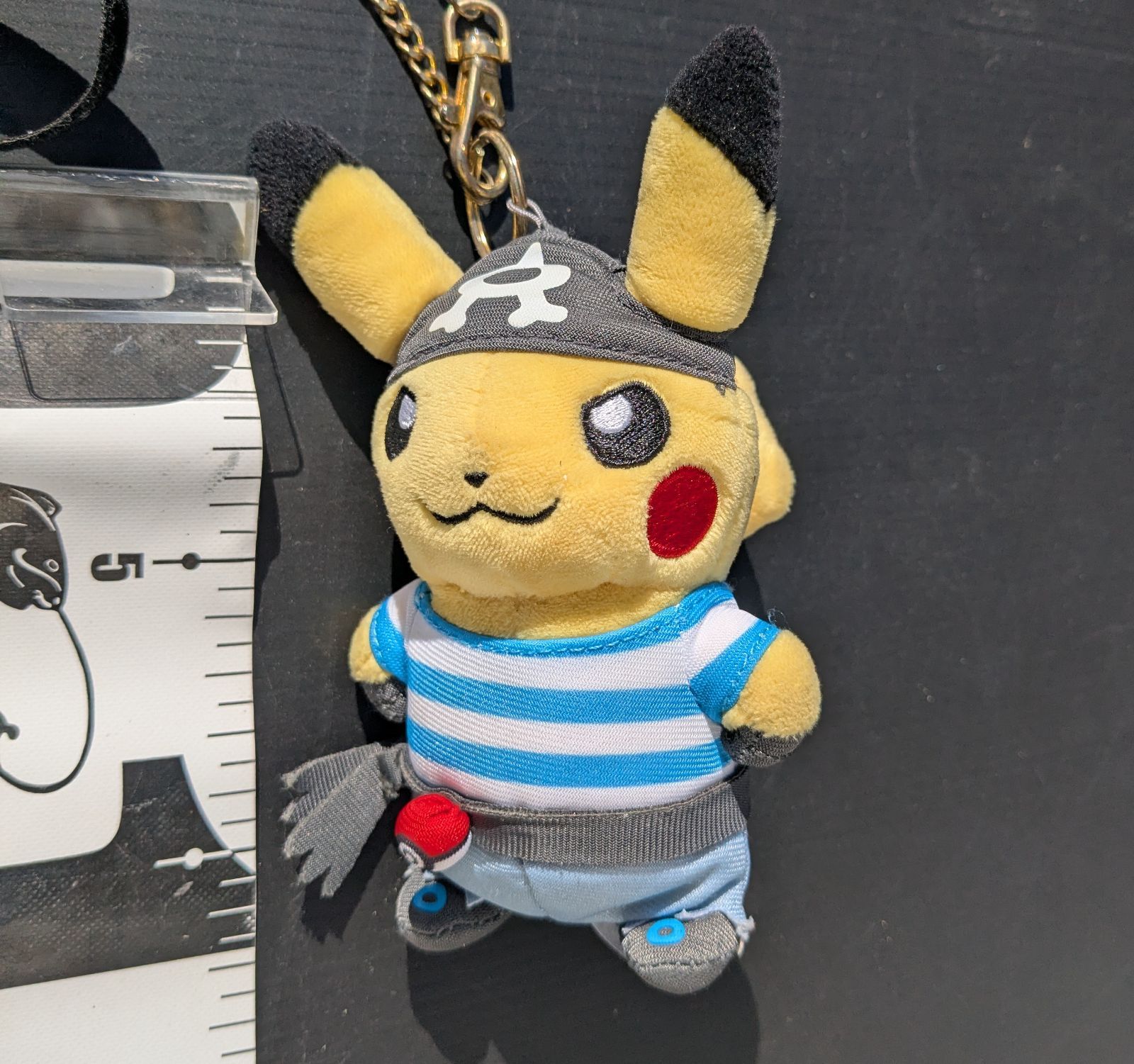 ポケモンセンターオリジナル マスコット 団員ごっこピカチュウ アクア