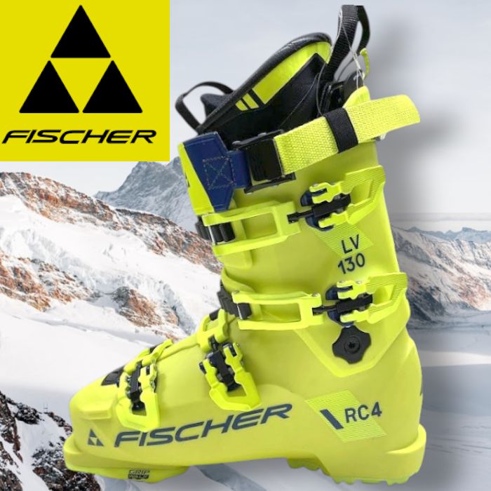 FISCHER フィッシャー RC 4 130 LV バキューム グリップウォーク スキーブーツ ウィンタースポーツ ハイパフォーマンス スノー アルペンブーツ 定価13.7万 U 05123 YELLOW 27.5 ユニセックス 200 51209 s 06