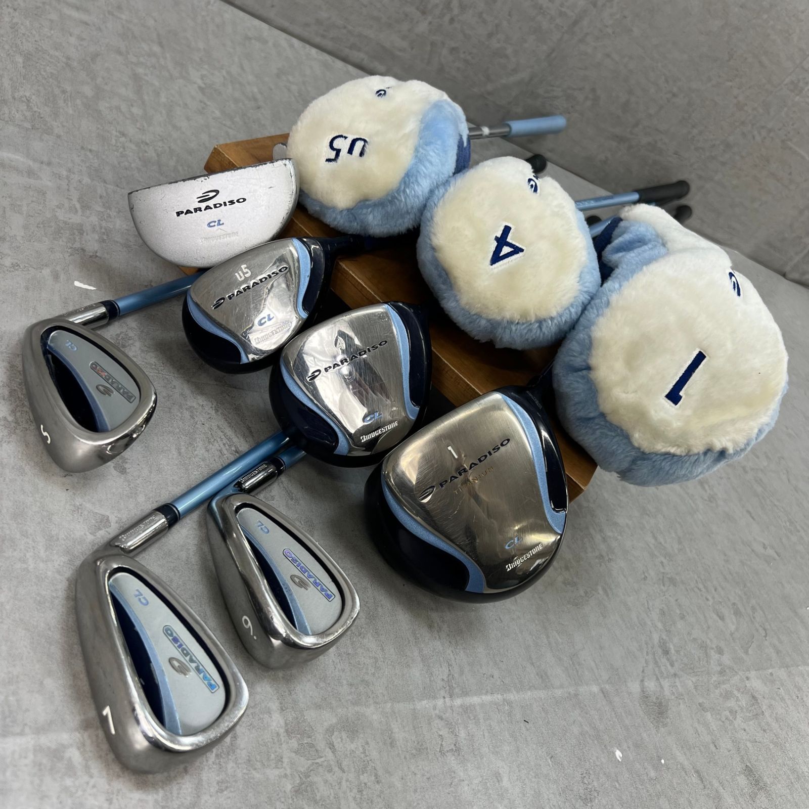 ブリヂストン パラディーゾ レディースゴルフ クラブセット L 右利き用