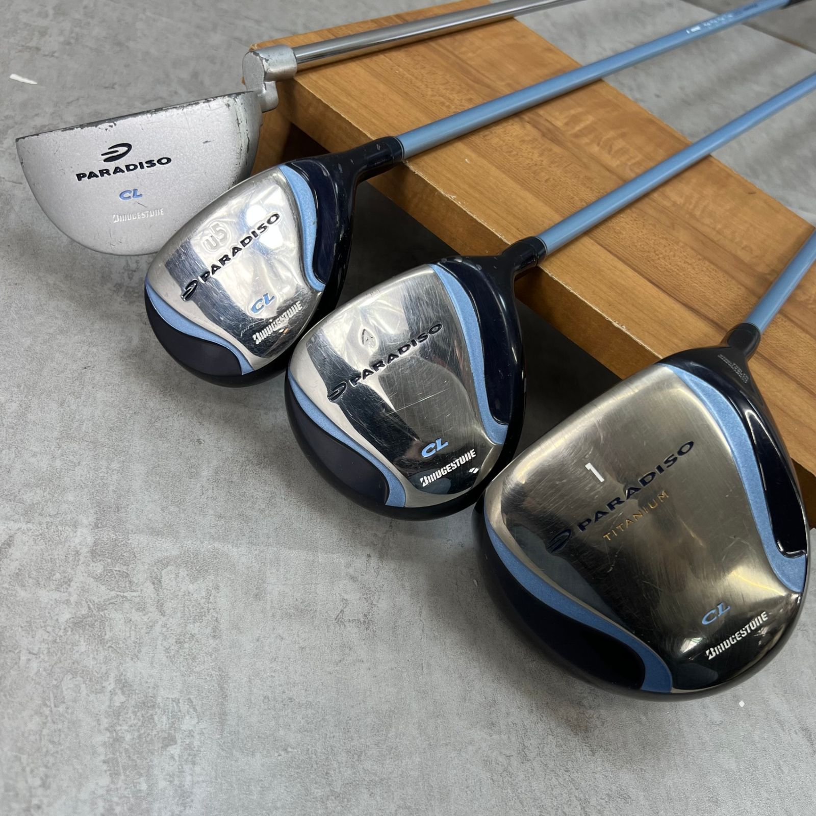 ブリヂストン パラディーゾ レディースゴルフ クラブセット L 右利き用