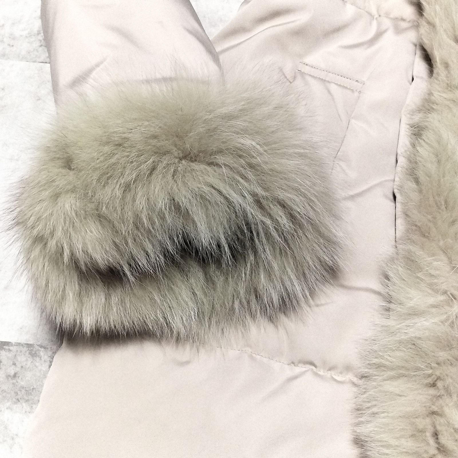 Diagram ダイアグラム 3way フォックスファー トリミングトリム ダウン