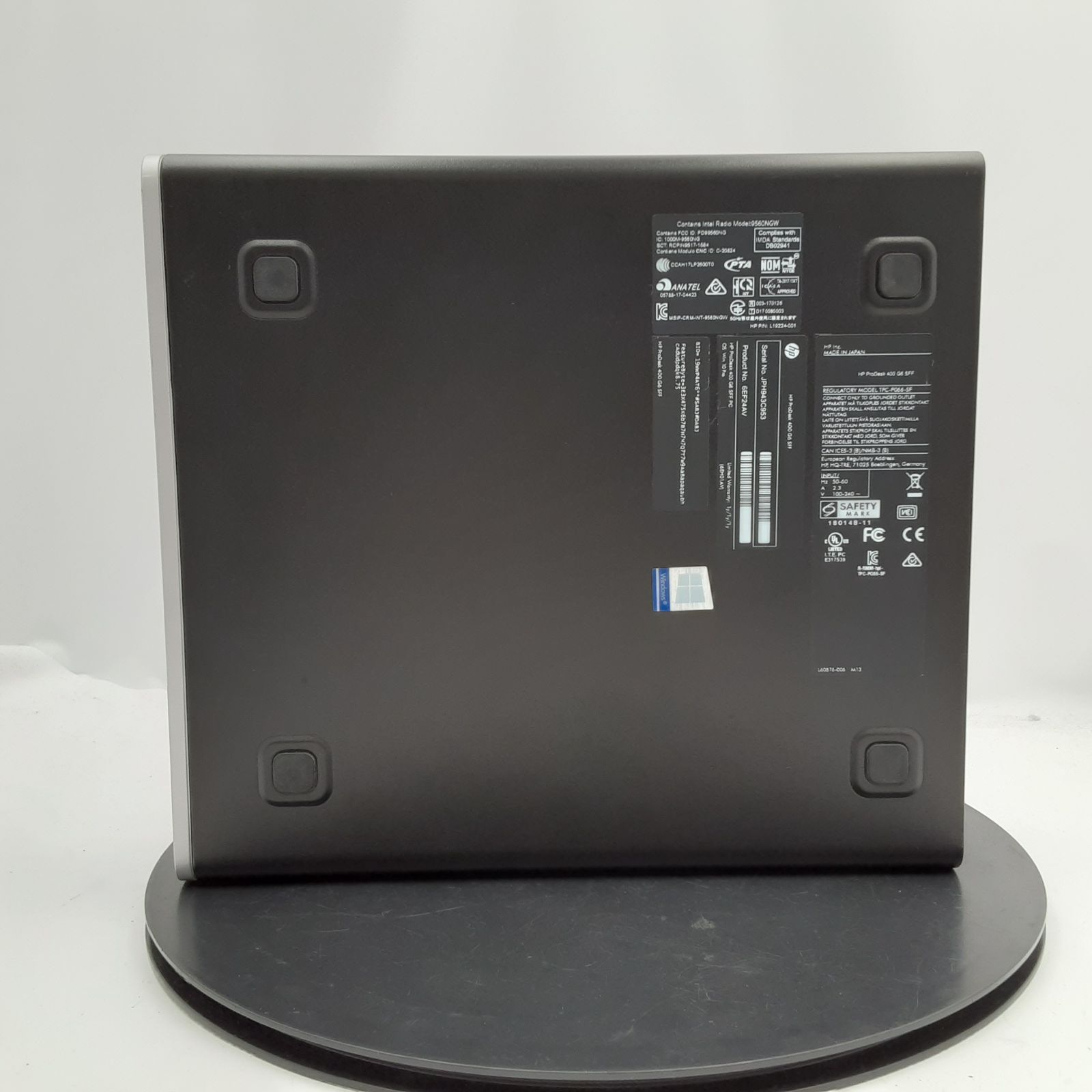 ☆外観スレあり/ジャンク☆HP ProDesk 400 G6 SFF [Core i5 9500 8GB