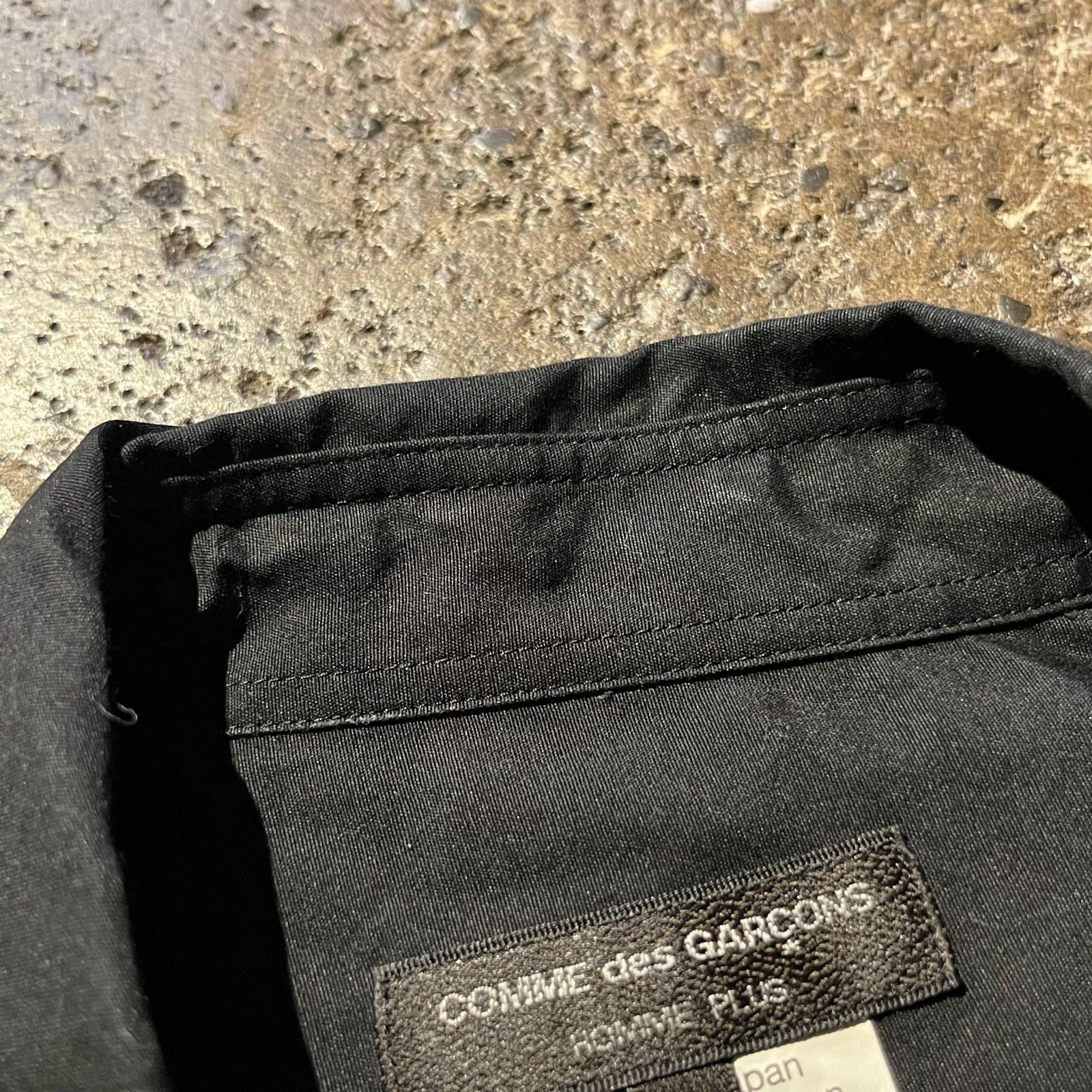 COMME des GARCONS HOMME PLUS 18aw ねじれロングシャツ 捻れ