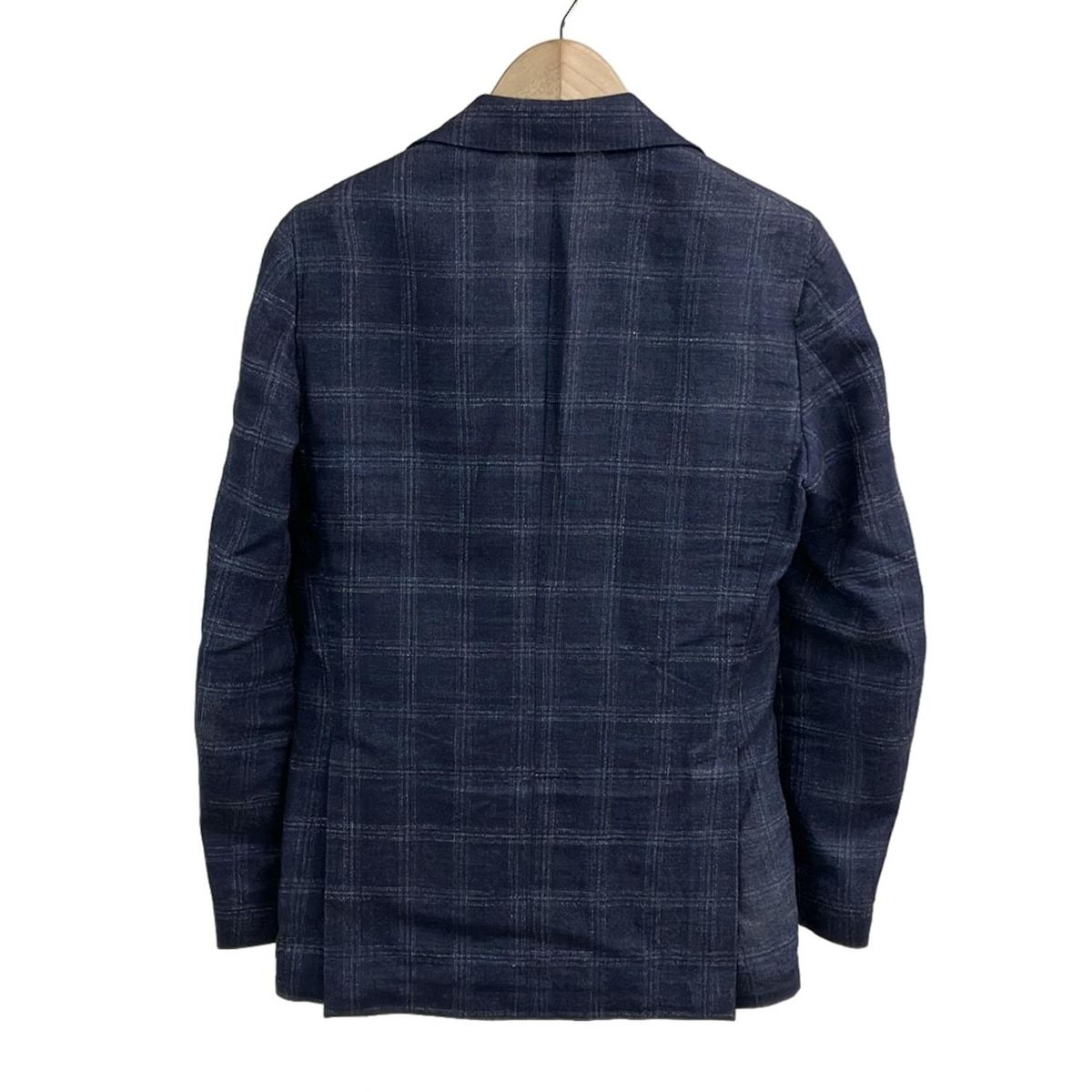 lardini(ラルディーニ) ジャケット サイズ44. 7REG メンズ ネイビー×白