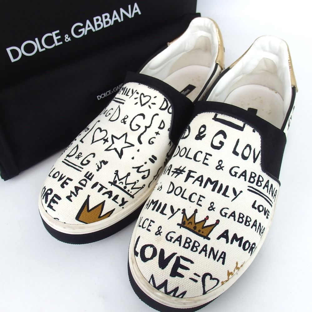 Dolce Gabbana ドルチエ ガッパーナ スリッポン 29 354 9