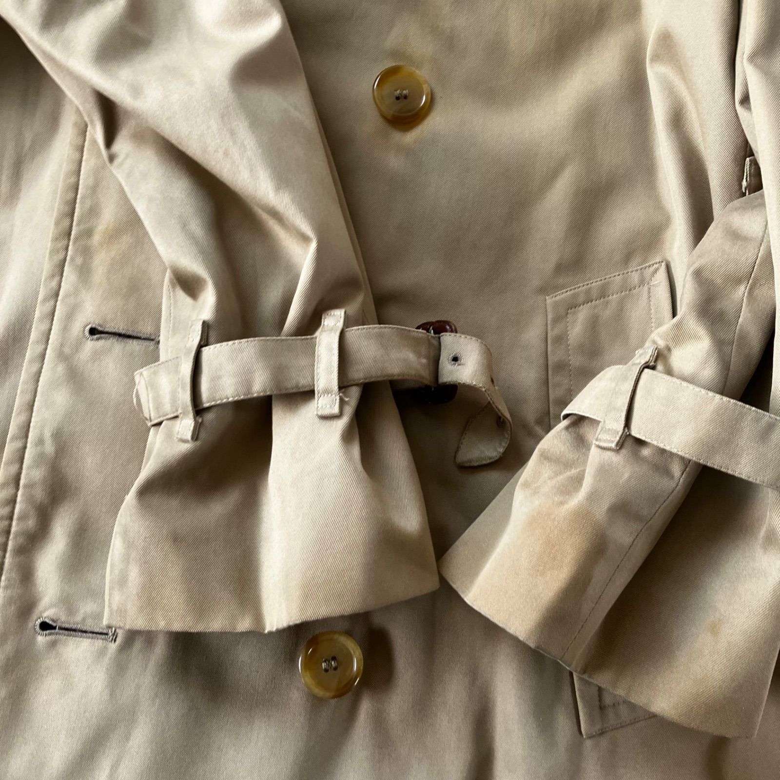 BURBERRY トレンチコート ノバチェック バーバリー ステンカラーコート