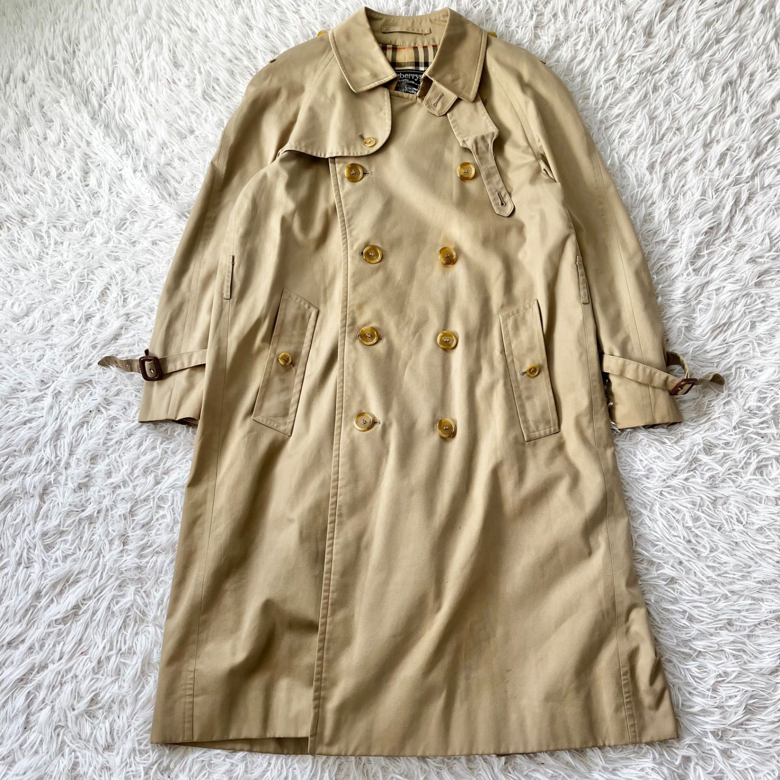 BURBERRY トレンチコート ノバチェック バーバリー ステンカラーコート