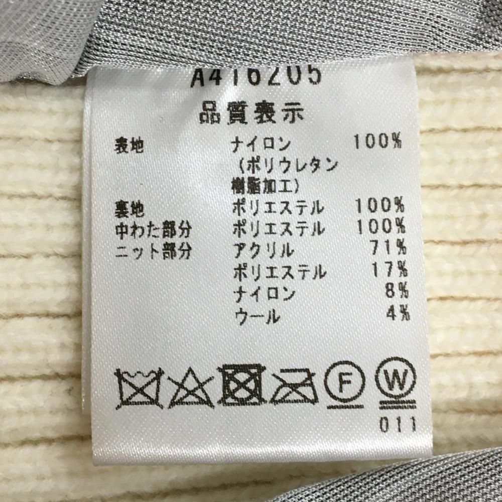 超美品】アルチビオ 中綿スカート ピンク×白 一部ニット 蓄熱裏地