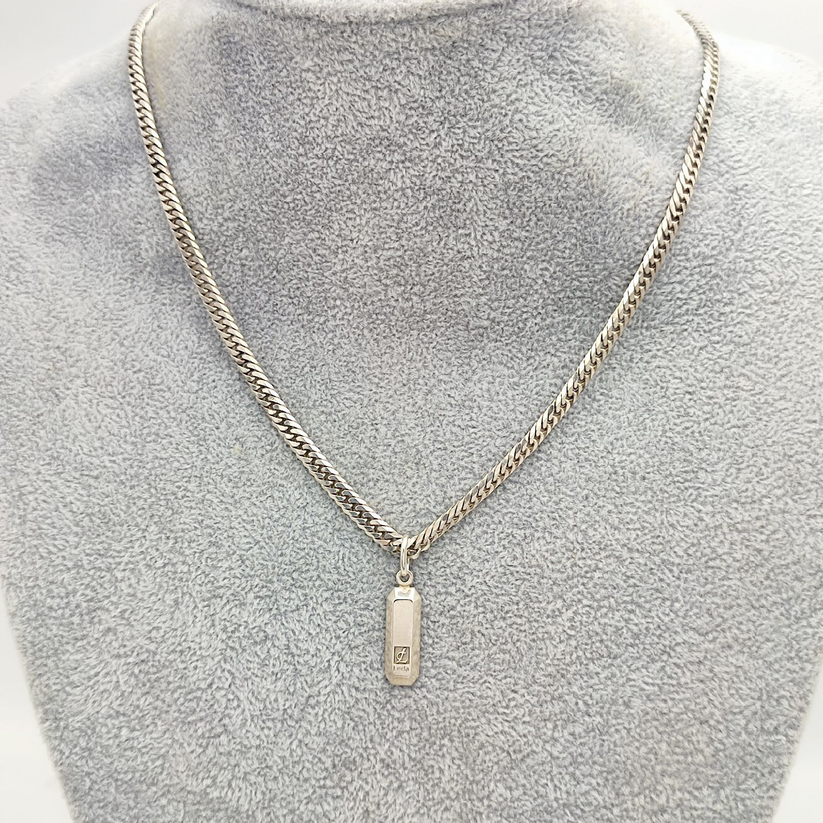 美品】Leda レダシルマ ネックレス ゲルマニウム 喜平チェーン 56