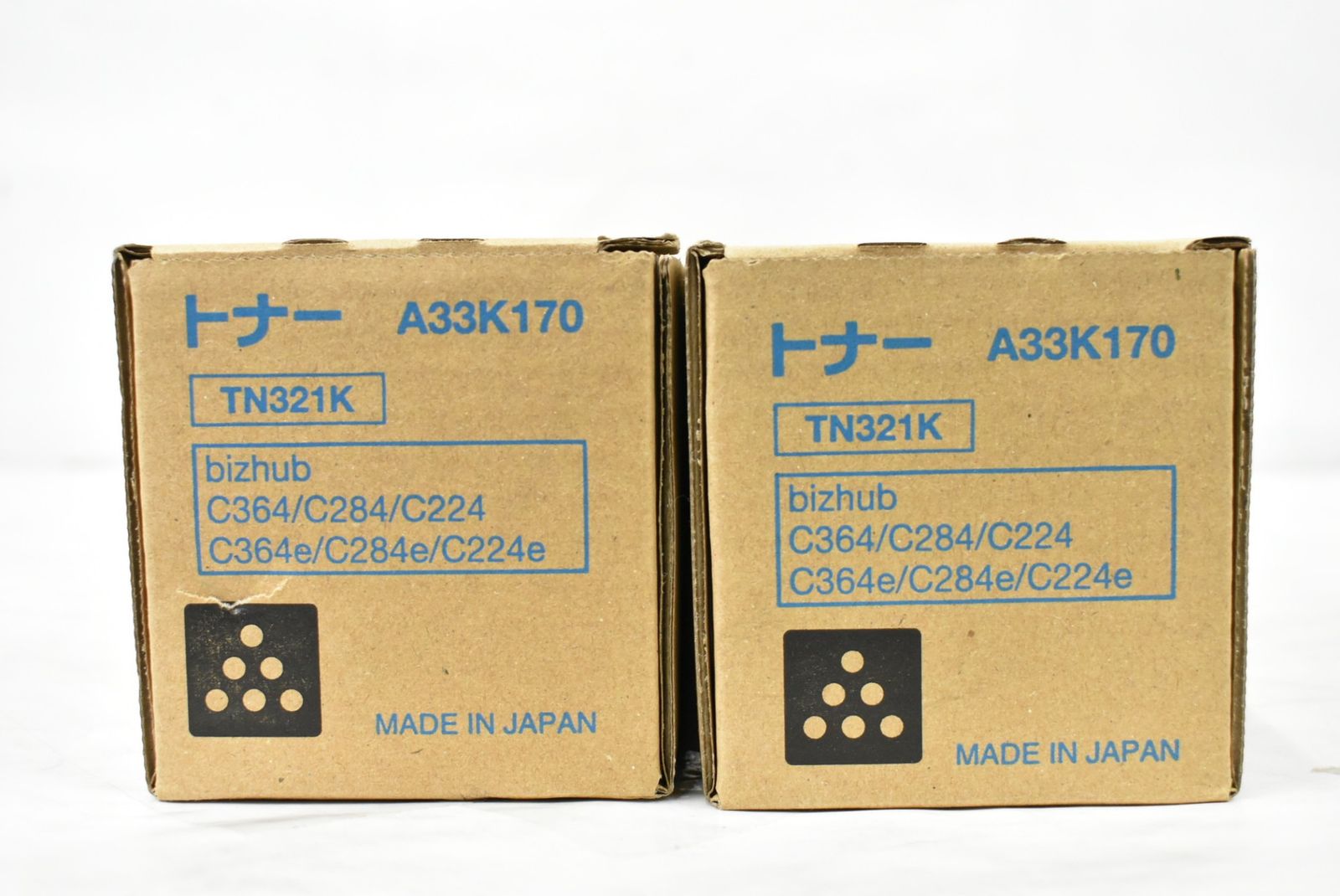 ♥ コニカミノルタ トナー TN 321 ブラック 2本セット KONICA MINOLTA -L 08-byebye