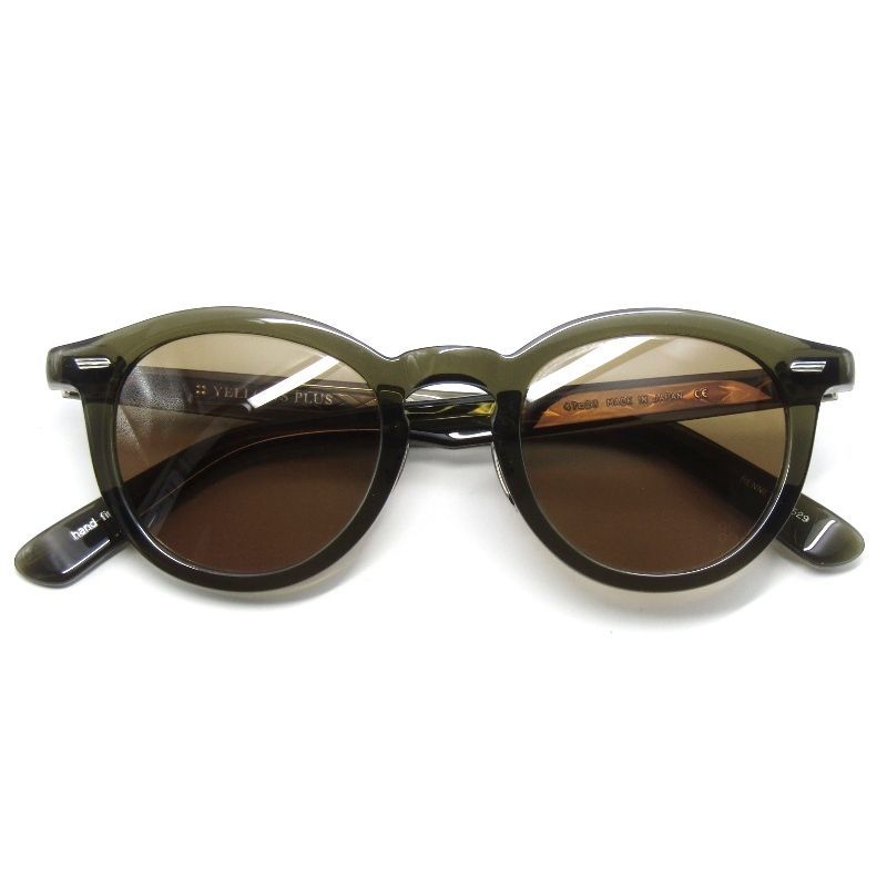YELLOWS PLUS イエローズプラス サングラス BENNET ベネット ボストン 529 harrods green