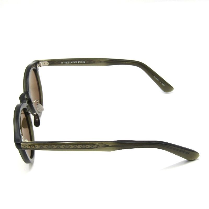 YELLOWS PLUS イエローズプラス サングラス BENNET ベネット ボストン 529 harrods green