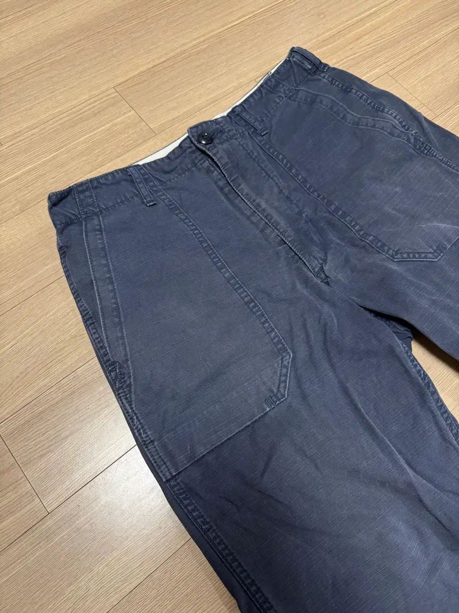 Pilgrim リップストップ ファティーグ パンツ M | 日本製 ワークパンツ