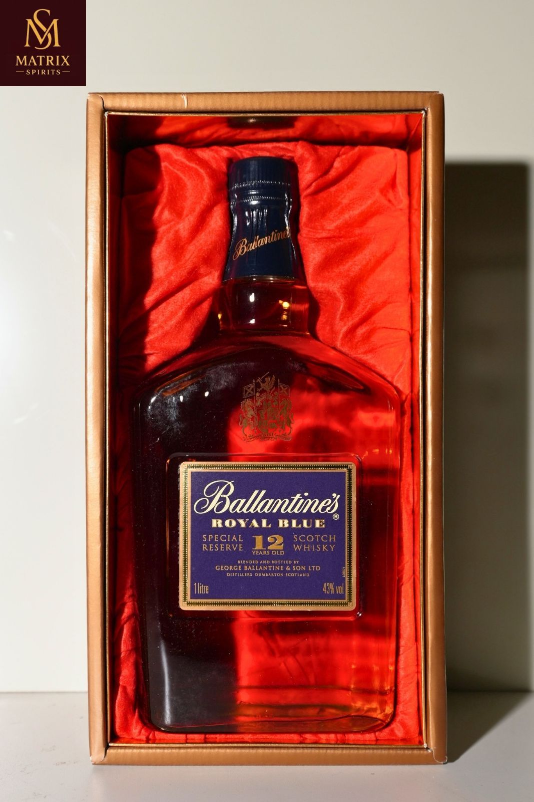 バランタイン ロイヤルブルー12年 1L 希少スコッチ - メルカリ
