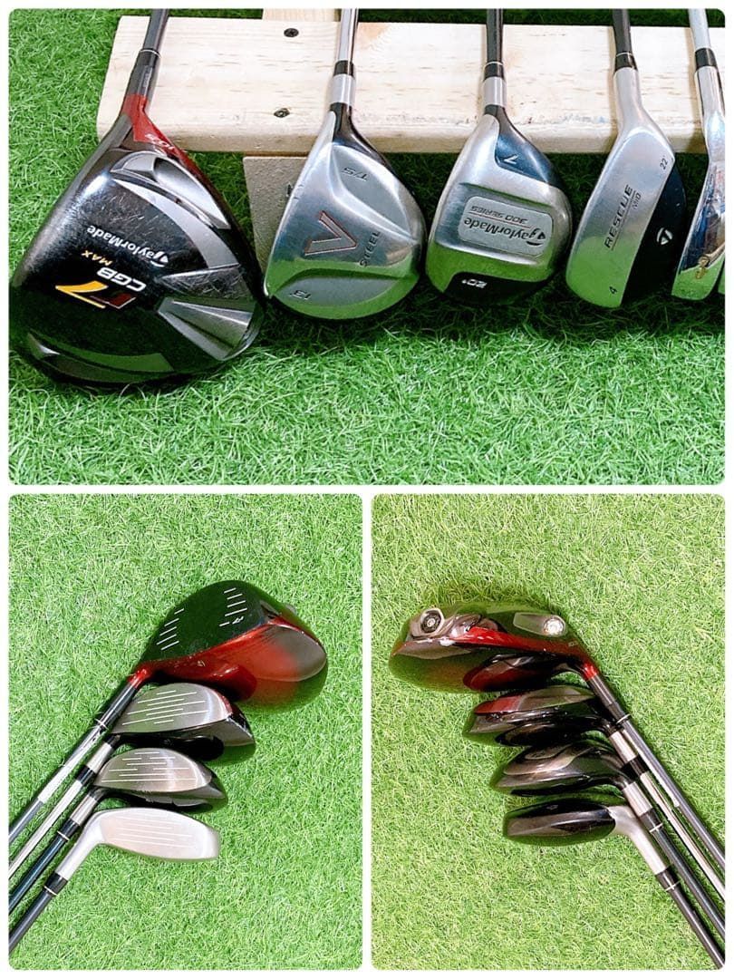 2.テーラメイド　初心者オススメ　メンズセット　ゴルフクラブ　14本 M2.テーラーメイド 初心者オススメ メンズセット14本 右利き ゴルフ