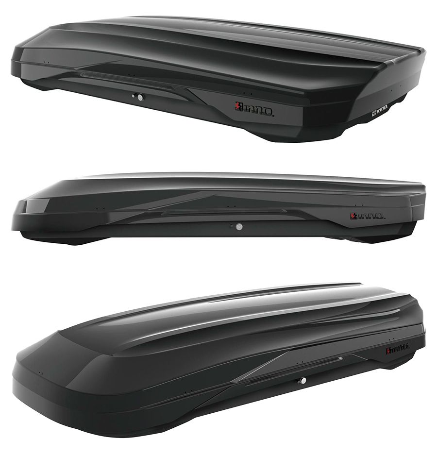 INNO イノー ルーフボックス 855 ワイドボディ ロングボディ ダンパー付き デュアルオープン 耐久性 美しい光沢 セーフティーロックシステム E 1
