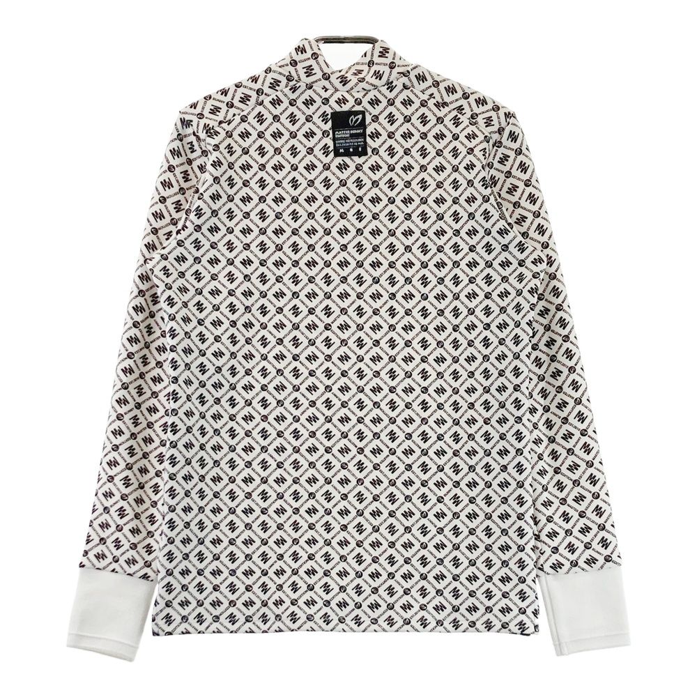 極美品MASTER BUNNY EDITION ハイネック ロゴ総柄M2024 サイズ：1 MASTER BUNNY EDITION マスターバニーエディション