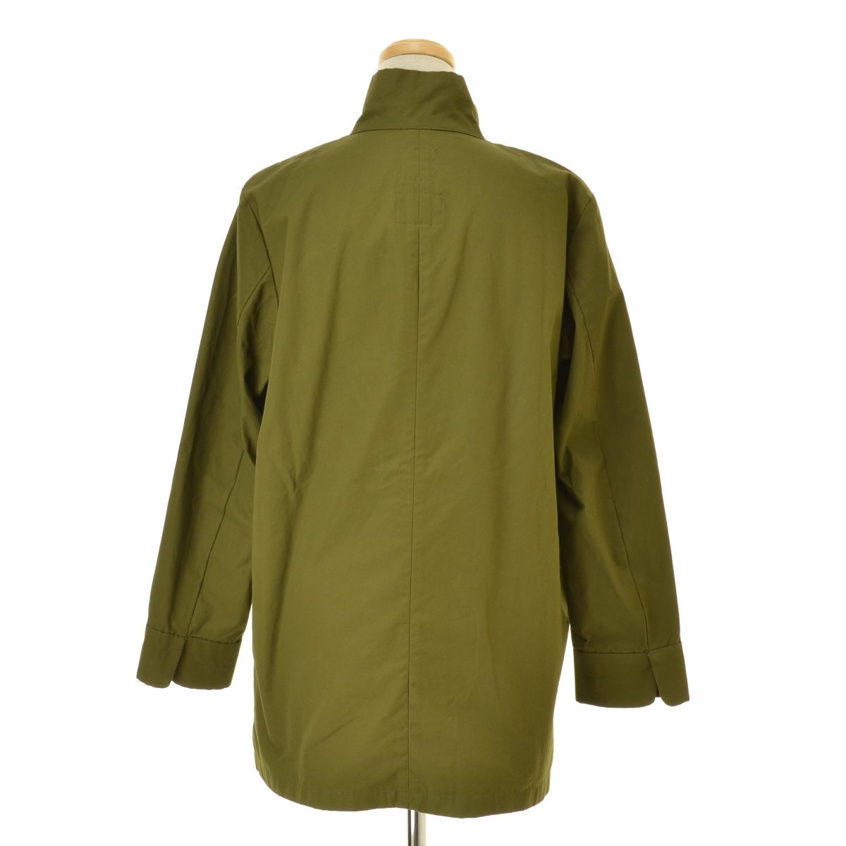 SOUSOU】スタンドカラーショートコート 良い net限定】60双ベンタイル