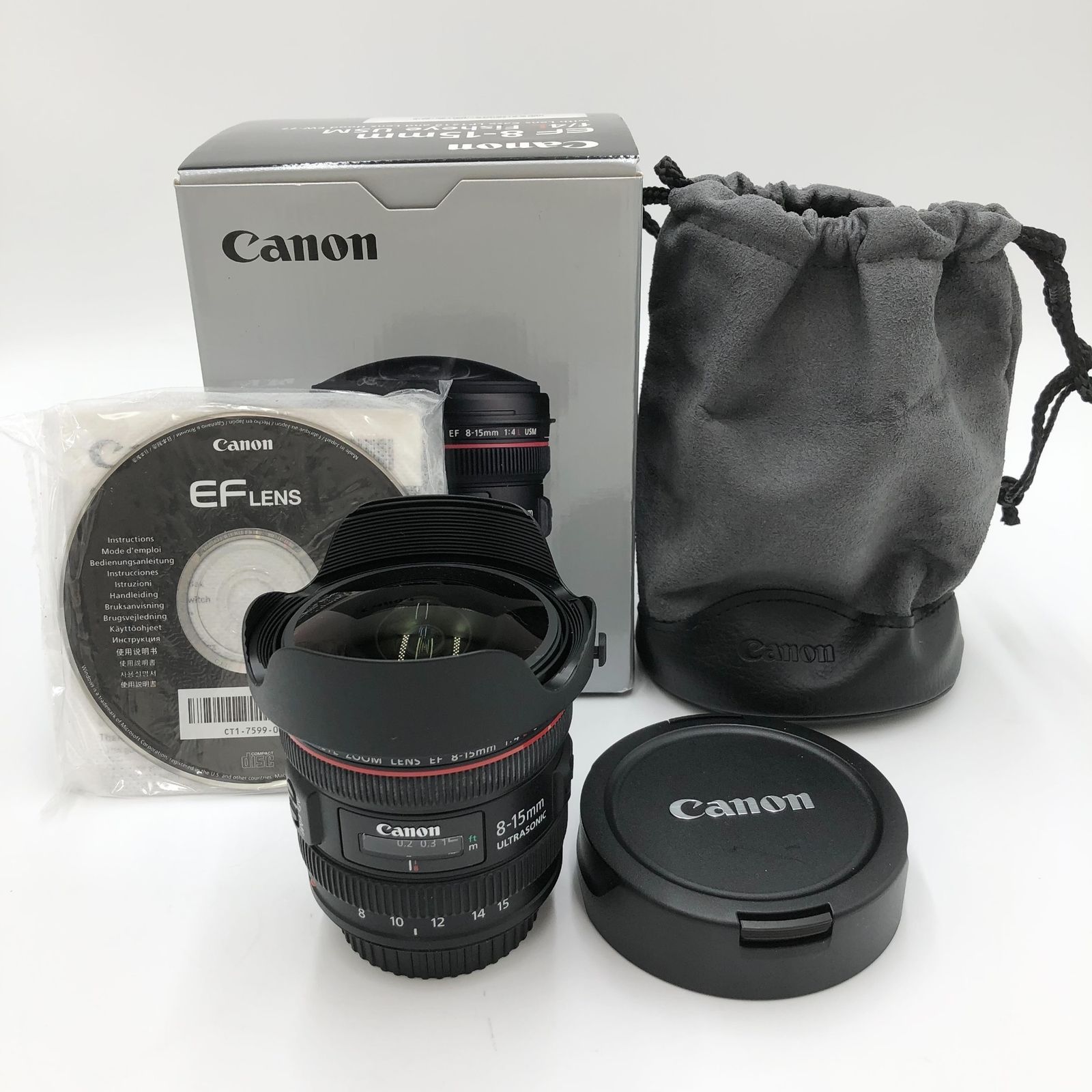 Canon 超広角ズームレンズ EF 8 15 mm F 4 L フィッシュアイ USM フルサイズ対応