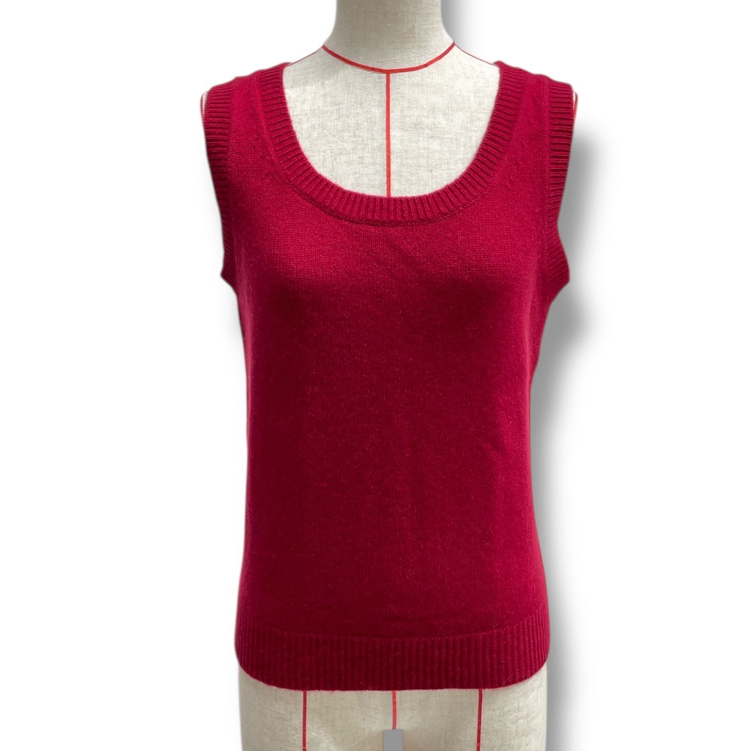 CCCmalie シーマリー カシミヤニット タンクトップ ノースリーブ