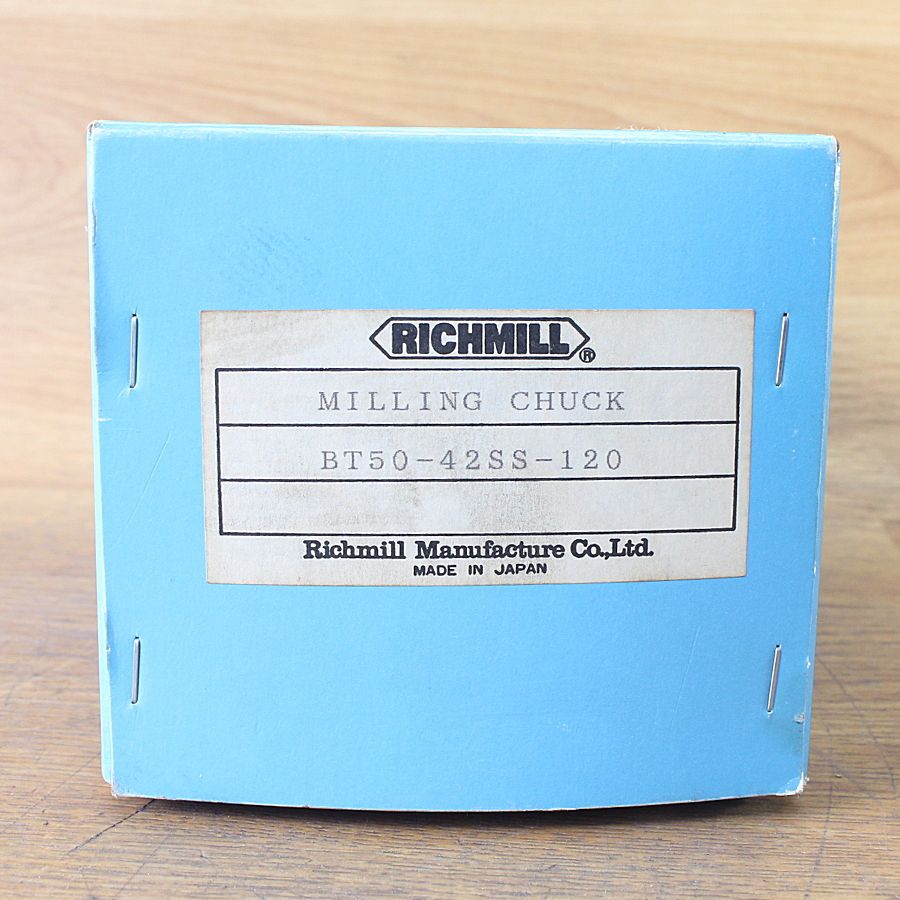  |リッチミル BT 50-42 SS-120 ミーリングチャック ホルダ 切削 切断 穴あけ