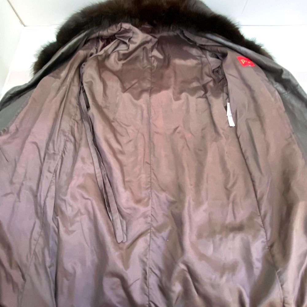 03wm22793 JULIAN Partina ジュリアンパルティーナ レザーロングコート