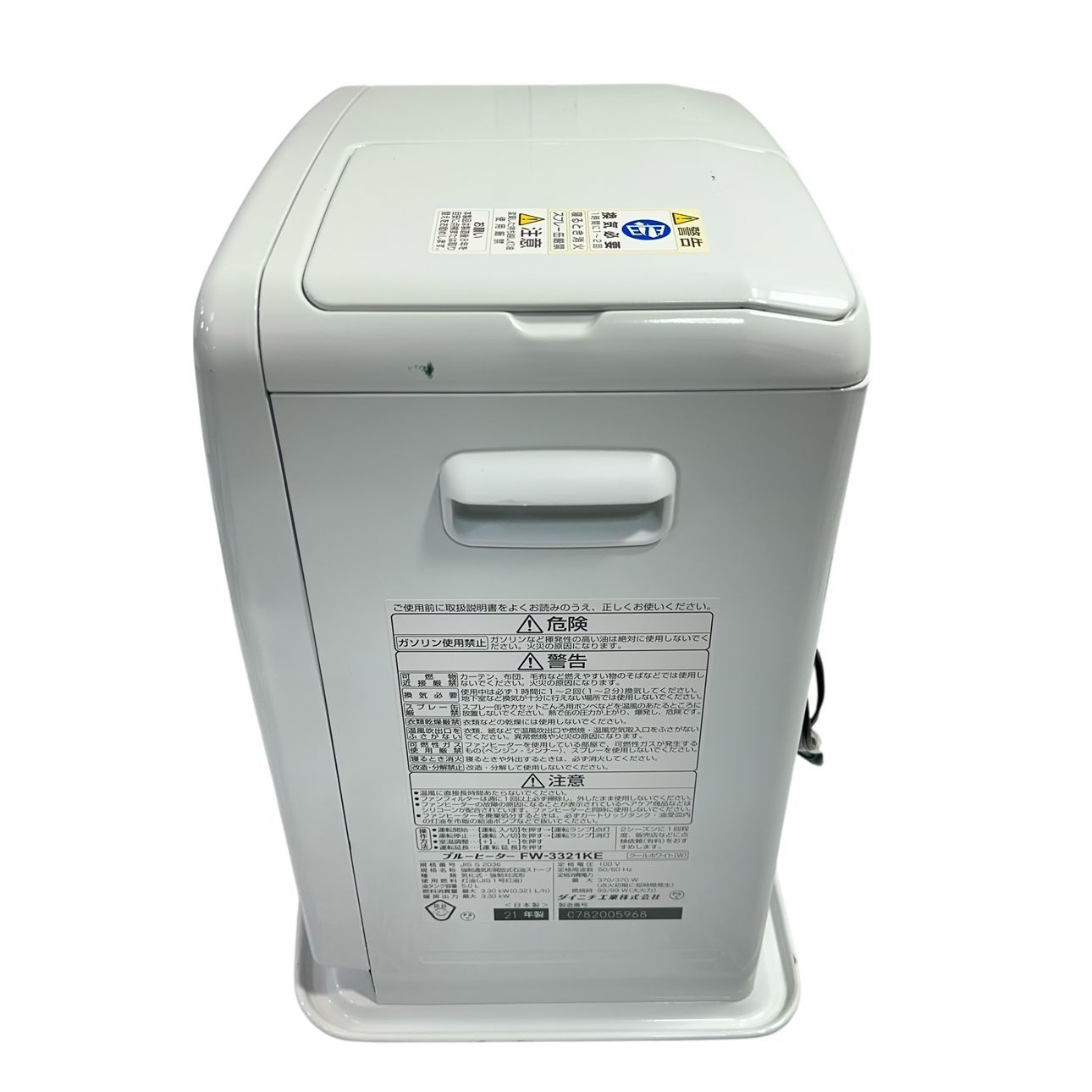 6 ダイニチ石油ファンヒーターFW- 3318KE 動作確認済み DAINICHI FW