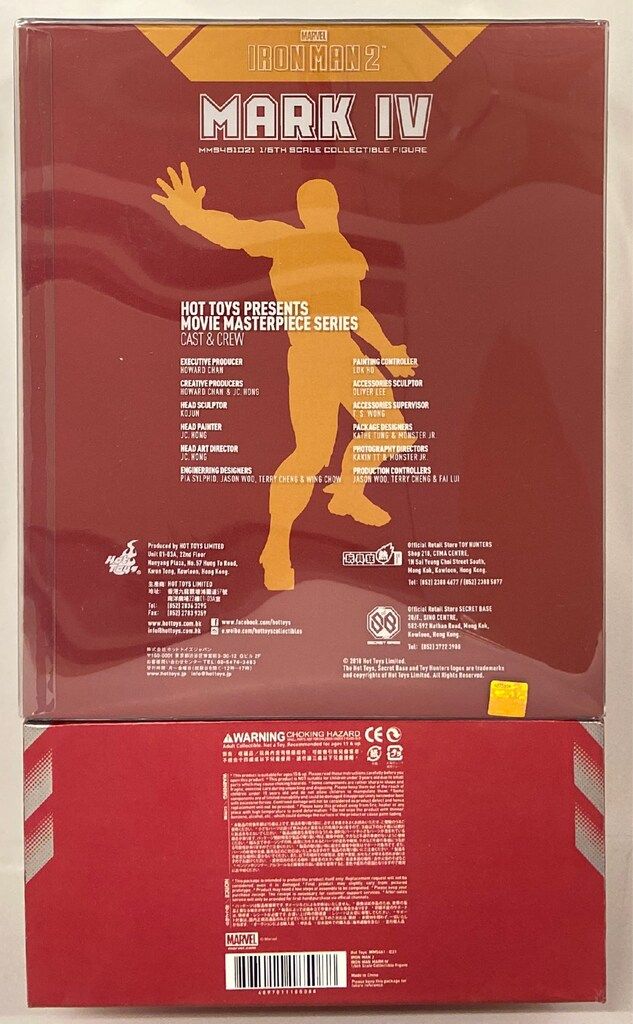 HOTTOYS MOVIE DIECAST IRON MAN MARK 4