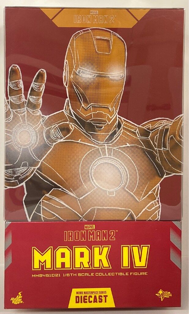 HOTTOYS MOVIE DIECAST IRON MAN MARK 4 |